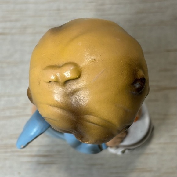 Josef Originals Wee Folks Blonde Baby Angel Sneaking In COOKY Jar VTG Porcelain - Picture 7 of 8